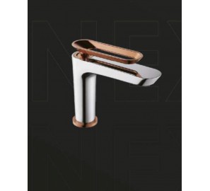 סוללה פרח קצר ידית פתוחה ברונזה 5 מ"מ