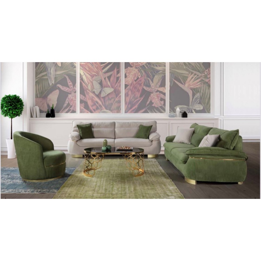 ספה תלת מושבית דגם קוקוס 159043 ספה תלת מושבית דגם קוקוס 159043