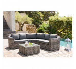 מערכת ישיבה פינתית מראטן דגם מילס 