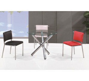 שולחן זכוכית לפינת אוכל