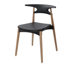 כיסא לפינת אוכל רגלי עץ 20793