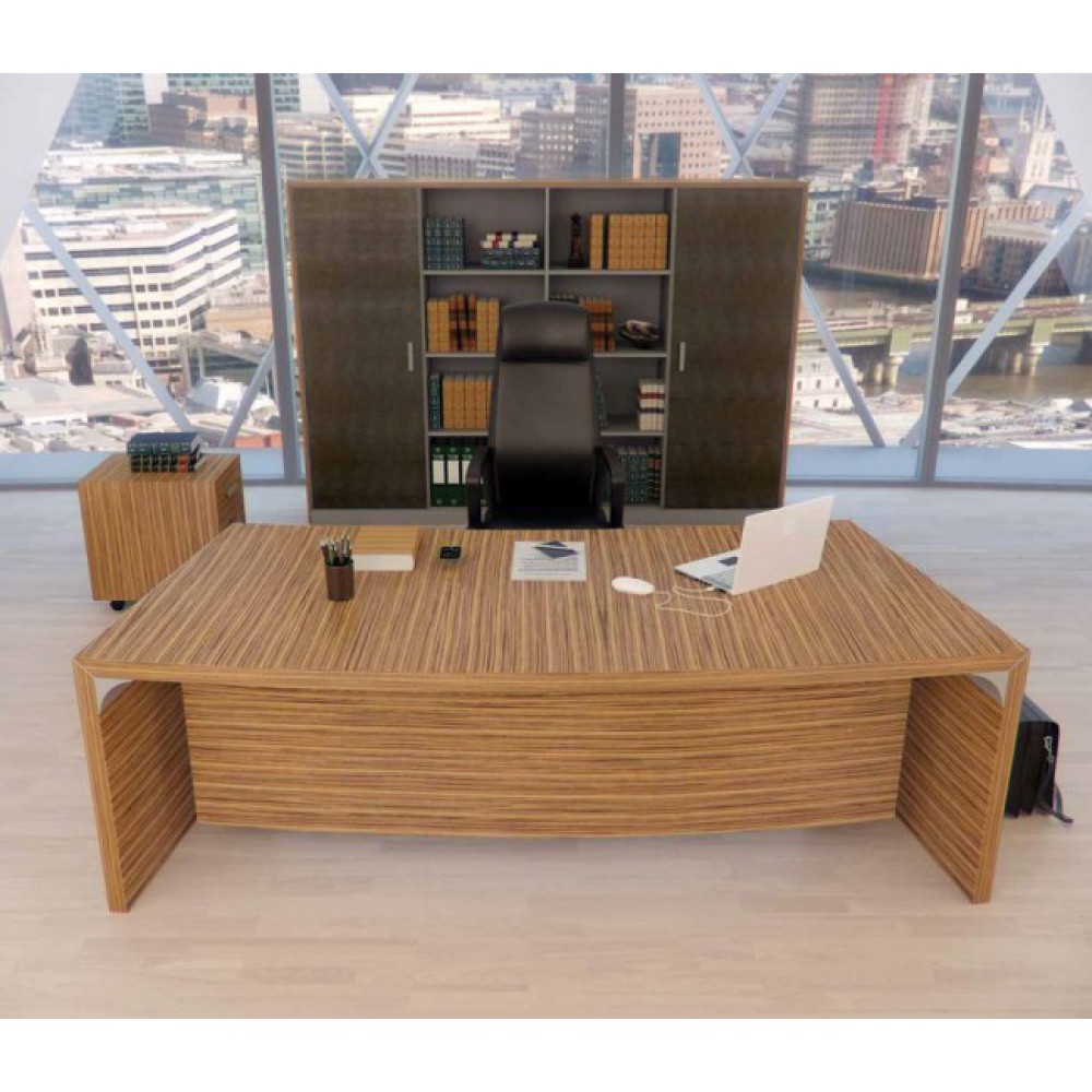 דגם שולחן מנהל ציפוי פורניר אמיתי לידור ג