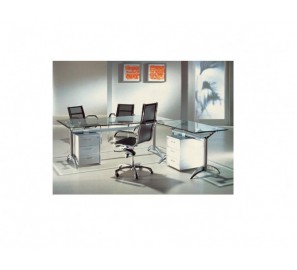 דגם שולחן מנהלים מזכוכית דגם שולחן מנהלים מזכוכית