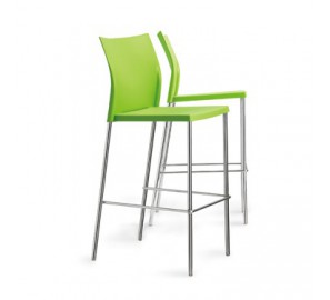 דגם כסא בר פלסטיק גל- גובה 76 דגם כסא בר פלסטיק גל- גובה 76