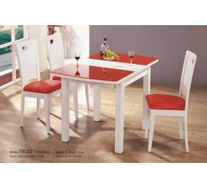 דגם שולחן לפינת אוכל זכוכית