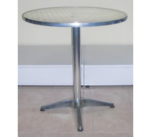 דגם שולחן נירוסטה קוטר 60 רגל 3 זרועות