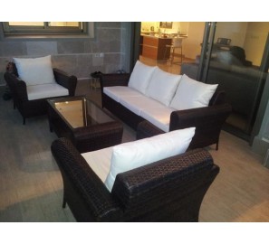 דגם סט גינה רומל תלת מושב דגם סט גינה רומל תלת מושב