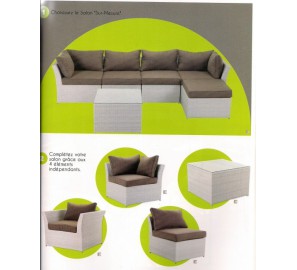 דגם סלוני מודולר מראטן-ריהוט גן דגם סלוני מודולר מראטן-ריהוט גן