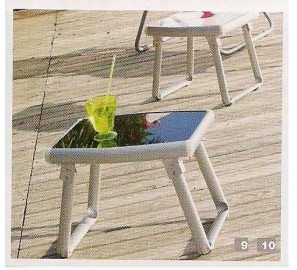 דגם שולחן אלומיניום נמוך עם רגליים מתקפלות בשילוב זכוכית מחוסמת דגם שולחן אלומיניום נמוך עם רגליים מתקפלות בשילוב זכוכית מחוסמת