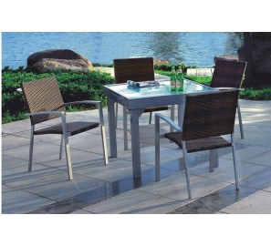 דגם ריהוט גן שולחן נפתח 90/180 דגם ריהוט גן שולחן נפתח 90/180