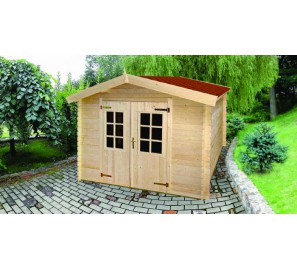 מחסן עץ איכותי מיוצר באירופה מעץ 430x280 ס"מ. Spruce