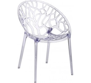 כסא פלסטיק שקוף פינת אוכל 19641