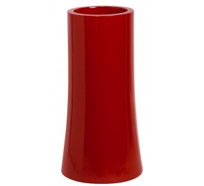 דגם כד לעציצים מפיברגלאס בצבע אדום גבוהה במיוחד