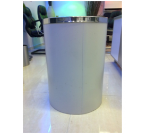 דגם פח אשפה מוסדי גדול במיוחד ממתכת