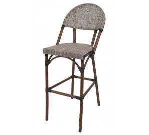 כסא בר אלומיניום מתאים לתנאי חוץ 98