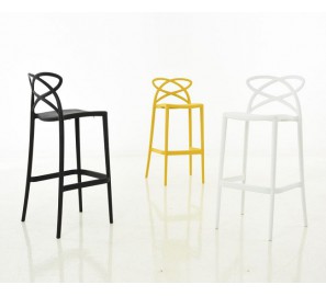 כיסא בר איכותי מפלסטיק 231156