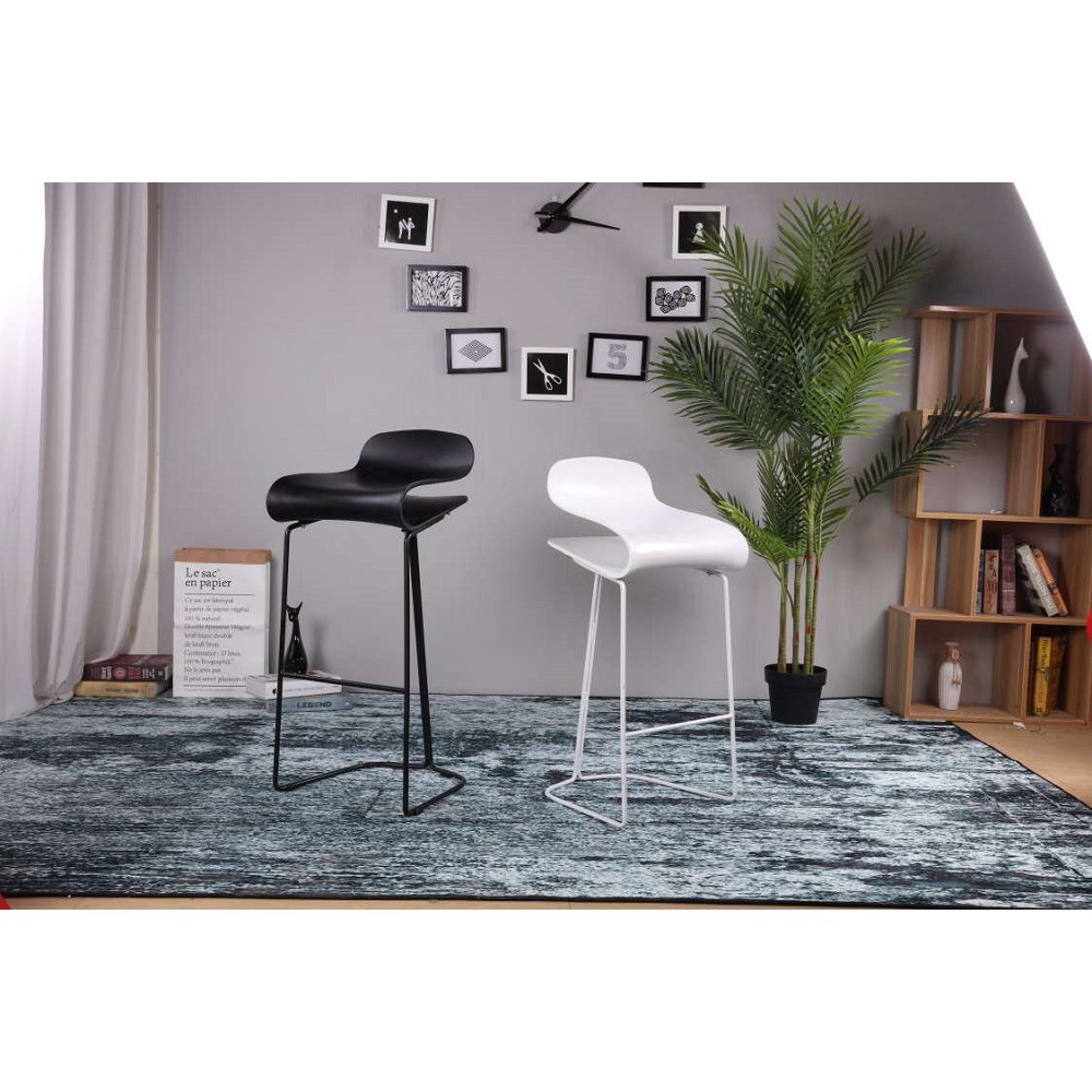 כסא בר איכותי שלד שחור מתכת 11887755