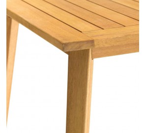 שולחן מעץ לגינה דגם 43444