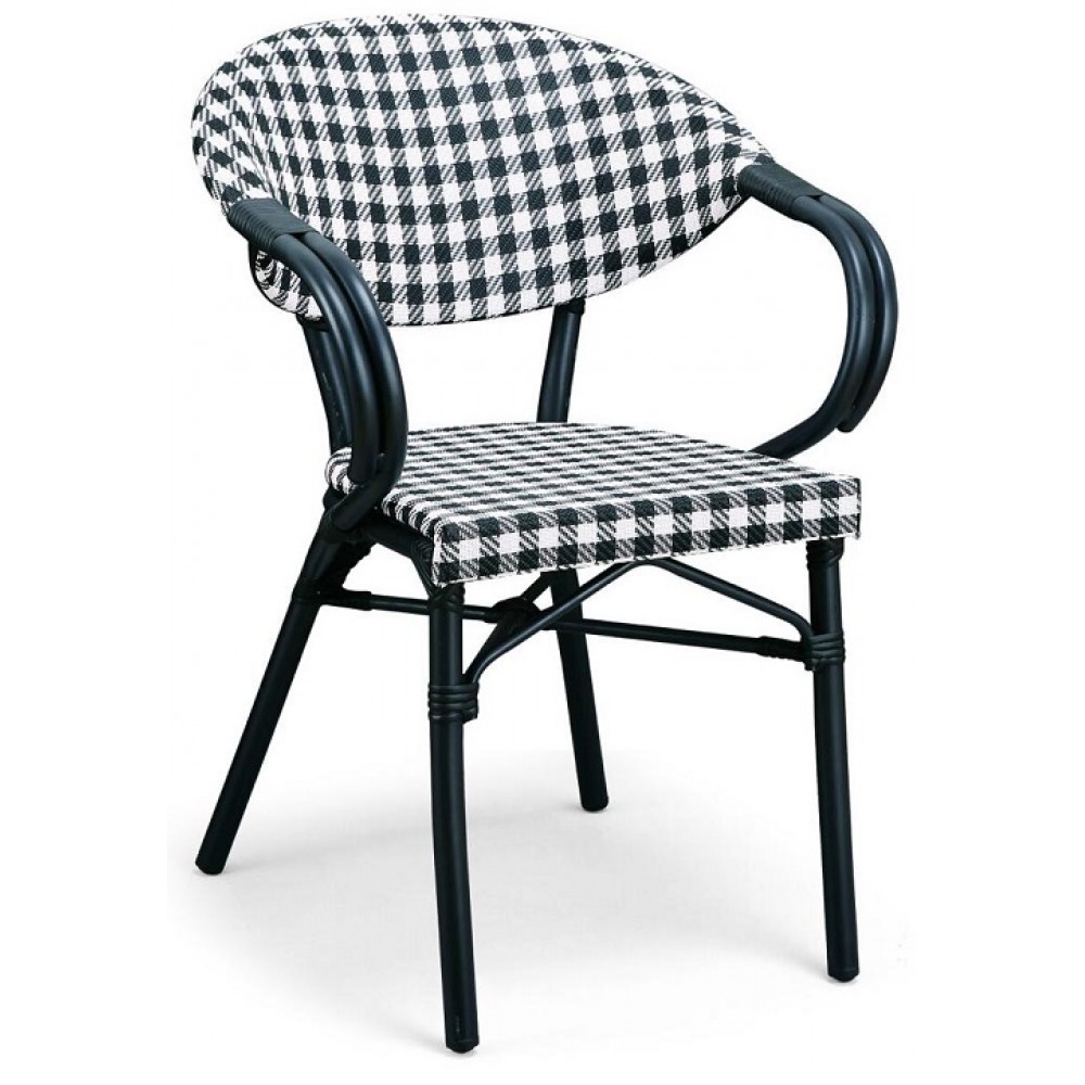 כיסא לפינת אוכל עם ידיות בעיצוב מיוחד דגם 5689