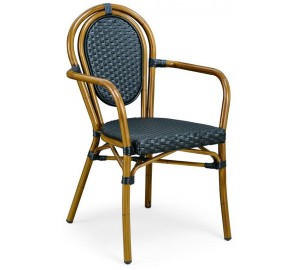 כיסא לפינת אוכל עם ידיות דגם 1587