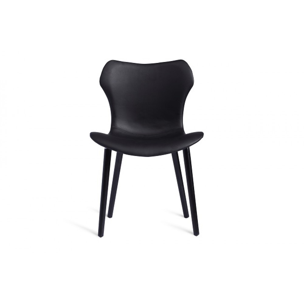 כיסא רגלי עץ מושב מרופד לפינת אוכל 89365