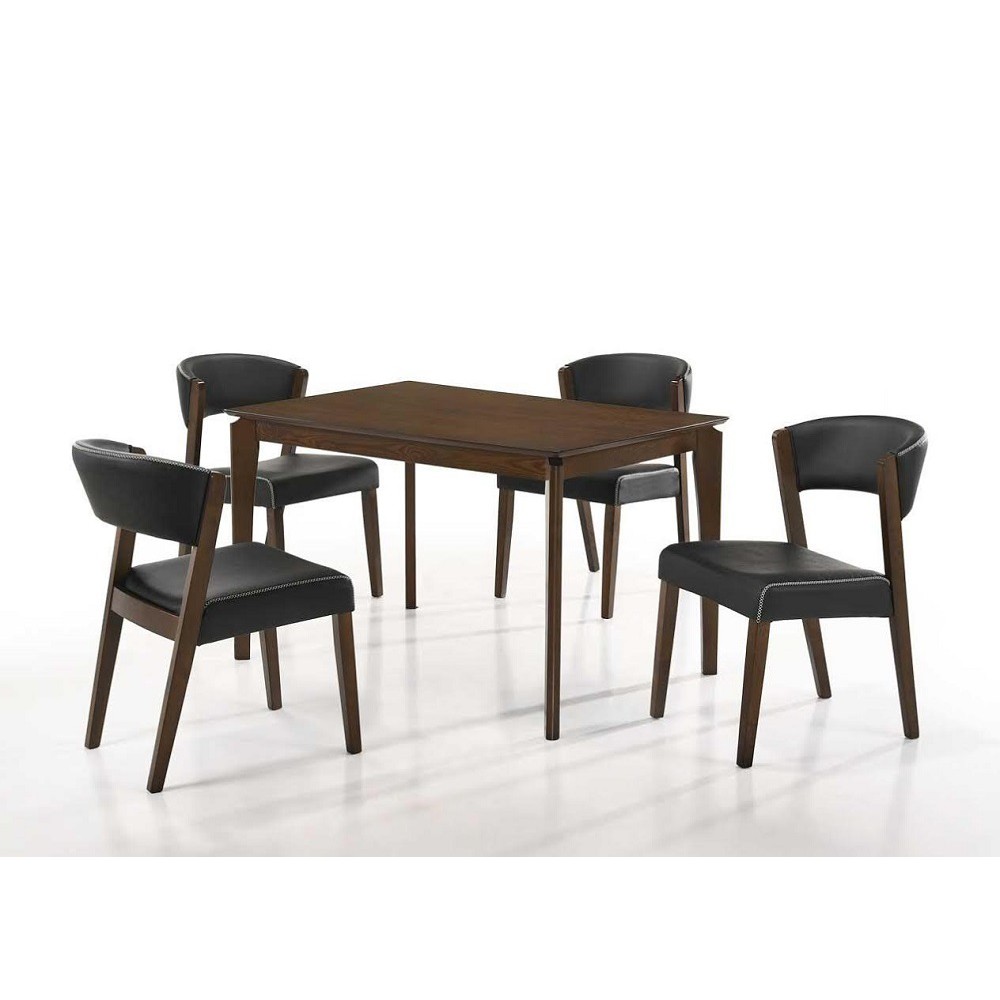 שולחן פינת אוכל + 4 כיסאות דגם 908070 שולחן פינת אוכל + 4 כיסאות דגם 908070