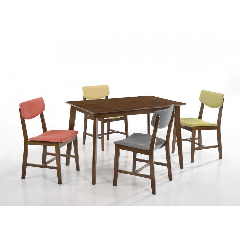 שולחן פינת אוכל+ 4 כיסאות דגם 203040