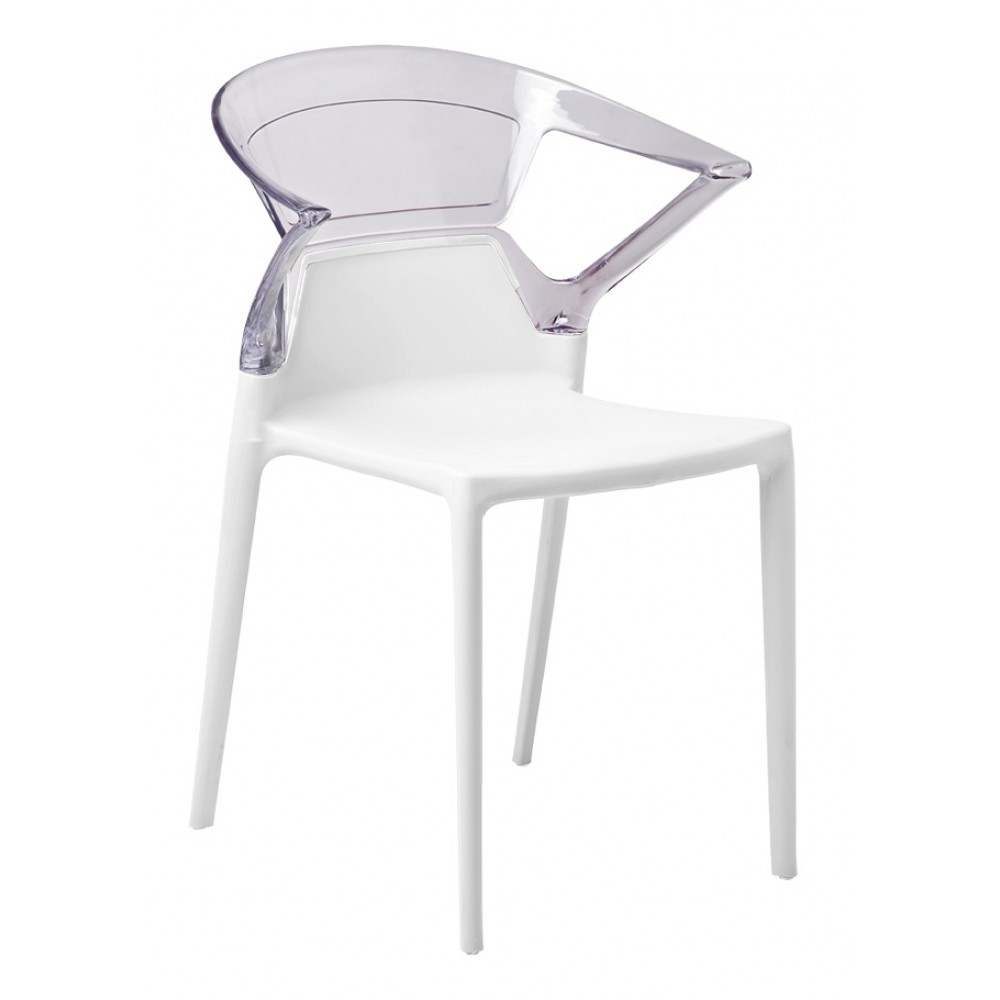 כסא פלסטיק שקוף לפינת אוכל 661237 כסא פלסטיק שקוף לפינת אוכל 661237