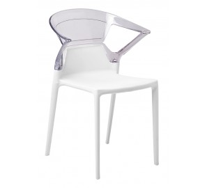 כסא פלסטיק שקוף לפינת אוכל 661237