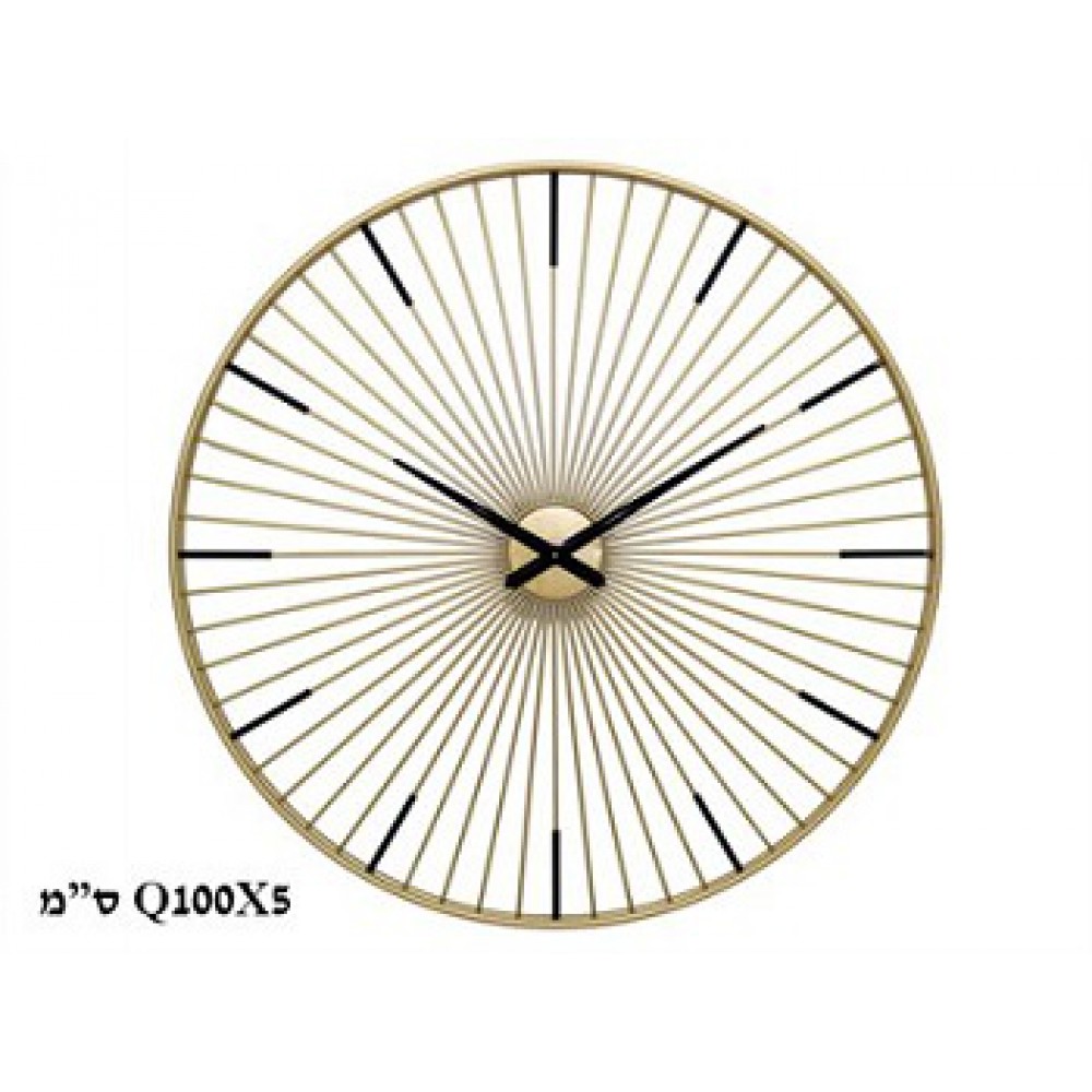 שעון קיר זהב דגם פסנטר 00230