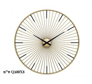 שעון קיר זהב דגם פסנטר 00230