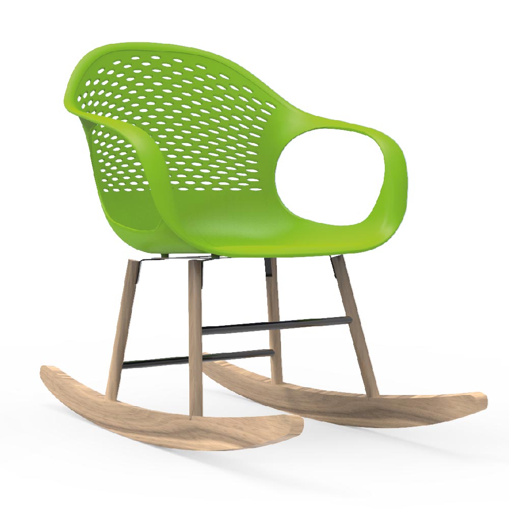 כסא פלסטיק שילוב עץ 3334 כסא פלסטיק שילוב עץ 3334