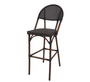 כיסא בר אלומיניום מתאים לתנאי חוץ 22