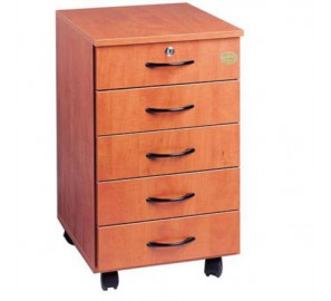 דגם עגלת מגירות 5 קומות