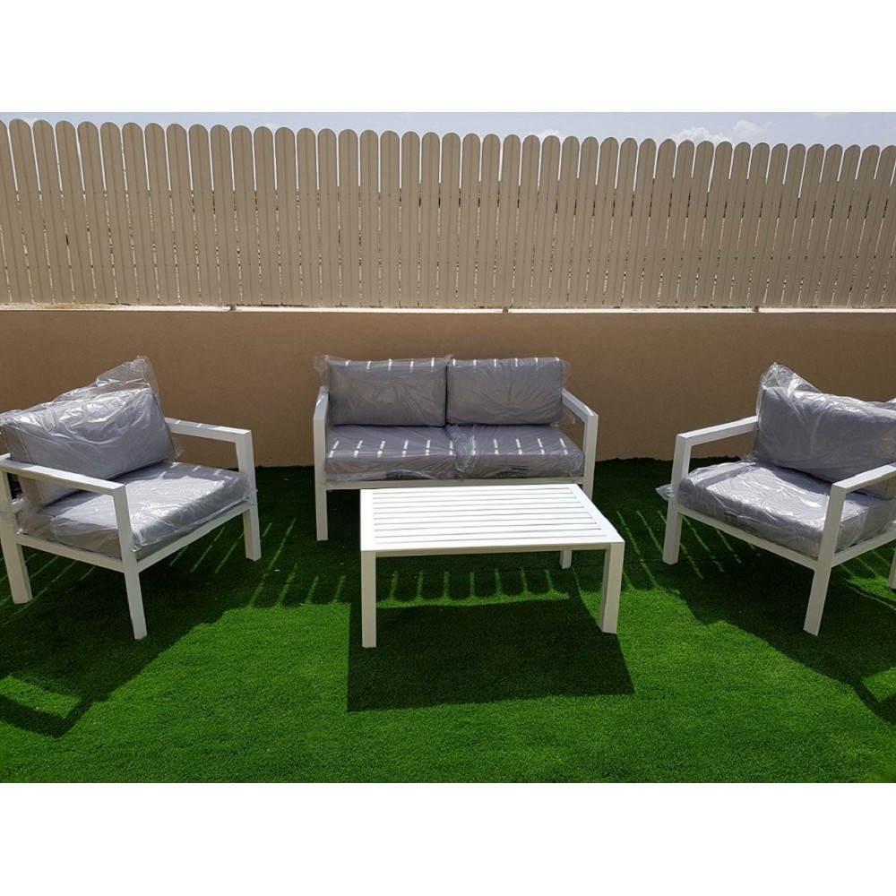 סלון אלומיניום זוגי לגינה78963