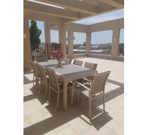 שולחן אלומיניום לגינה 4532186 שולחן אלומיניום לגינה 4532186