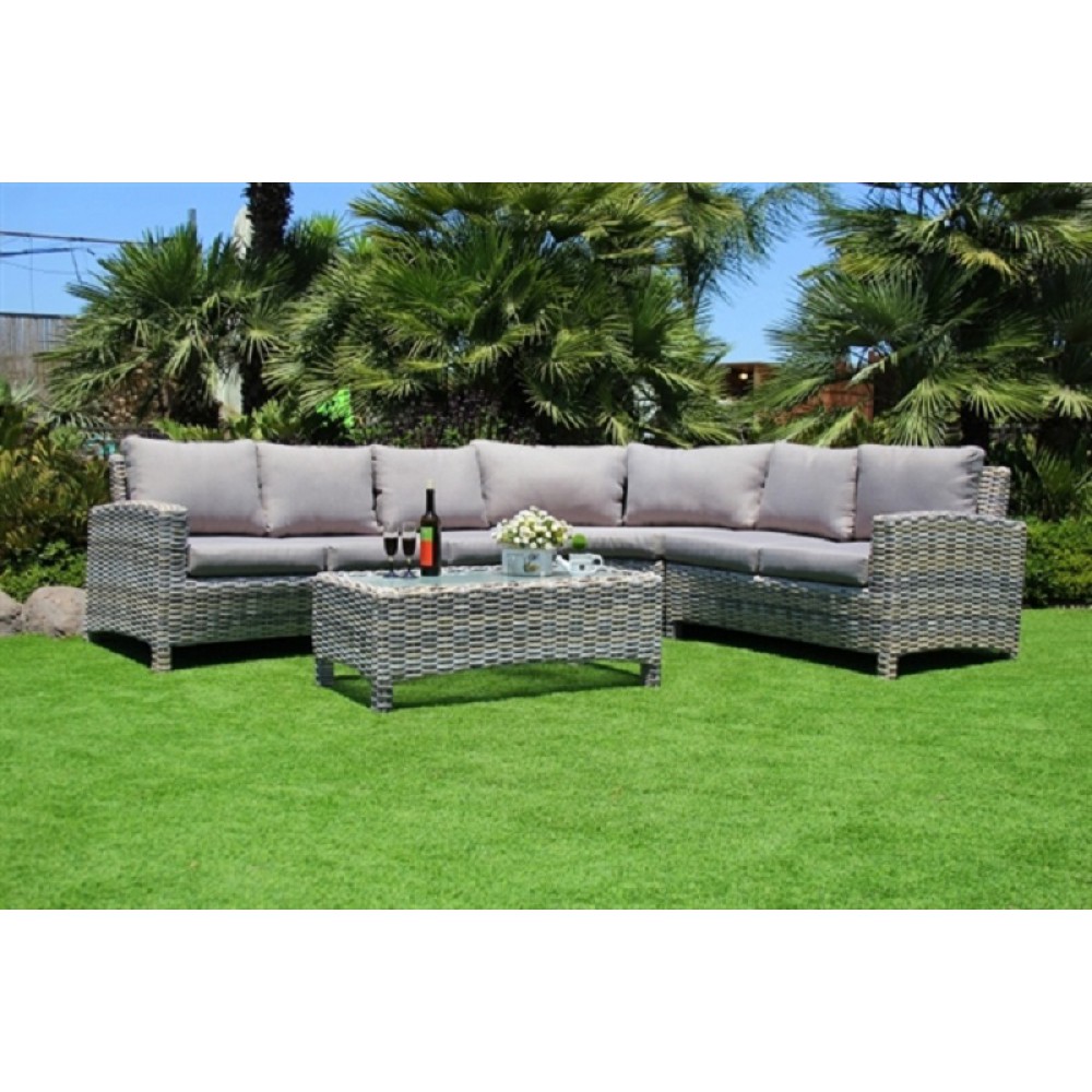 ריהוט גן-סט ישיבה מראטן לגינה 2211 ריהוט גן-סט ישיבה מראטן לגינה 2211