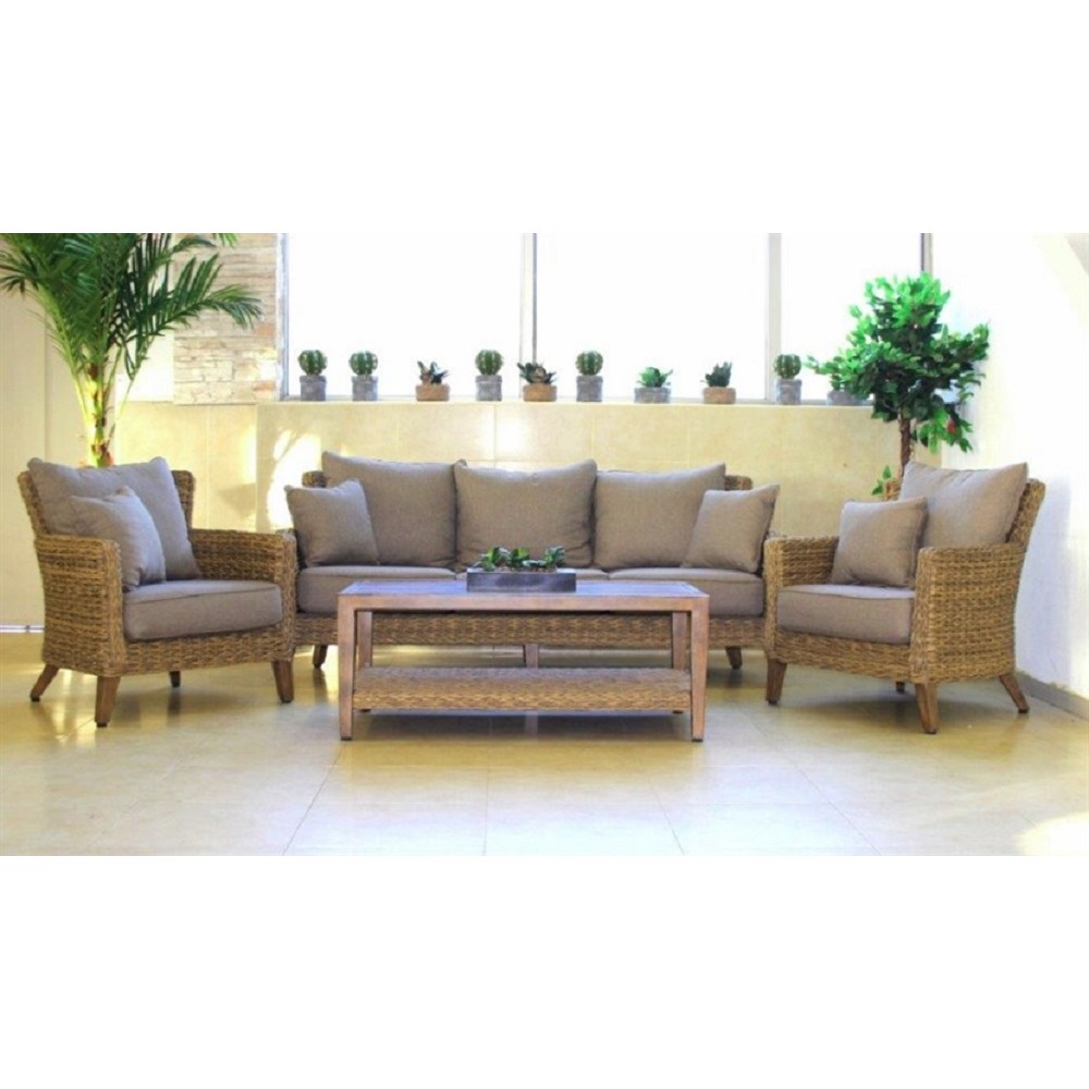 ריהוט גן-סט ישיבה תלת מושב 4454