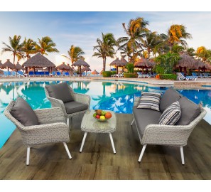 ריהוט גן-סט ראטן איכותי7765