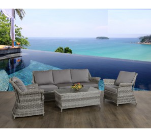 ריהוט גן-ספה תלת מראטן7737