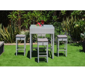 ריהוט גן-שולחן וכיסאות בר 8956