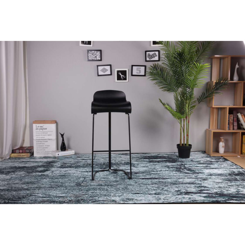 כסא בר איכותי שלד שחור מתכת 11887755