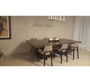 כסא מושב פלסטיק רגלי עץ 2265489 כסא מושב פלסטיק רגלי עץ 2265489