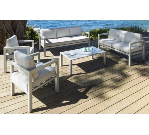 564609 סלון גינה אלומיניום 5 חלקים דגם אזוה (AZUA)