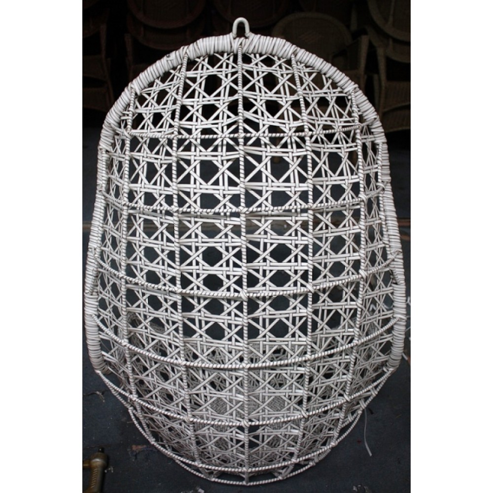 ערסל רשת בצורת ביצה בצבע לבן 564220 ערסל רשת בצורת ביצה בצבע לבן 564220